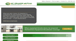 Desktop Screenshot of ncgrangemutual.com